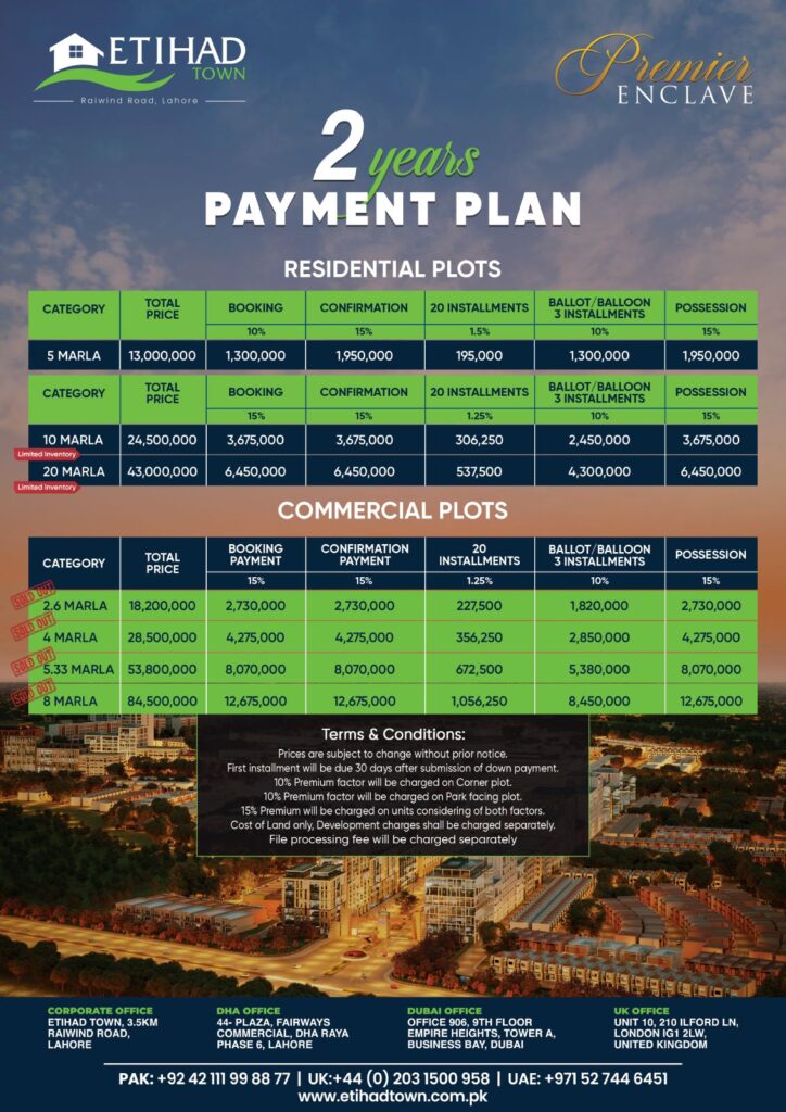 Etihad Town Premier Enclave